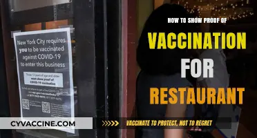 Dining Out Safely: How to Show Proof of Vaccination at Restaurants