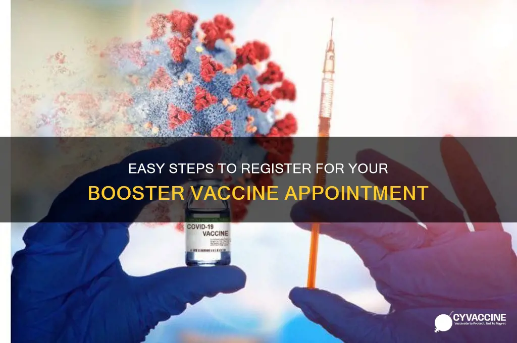 how to sign up for a booster vaccine