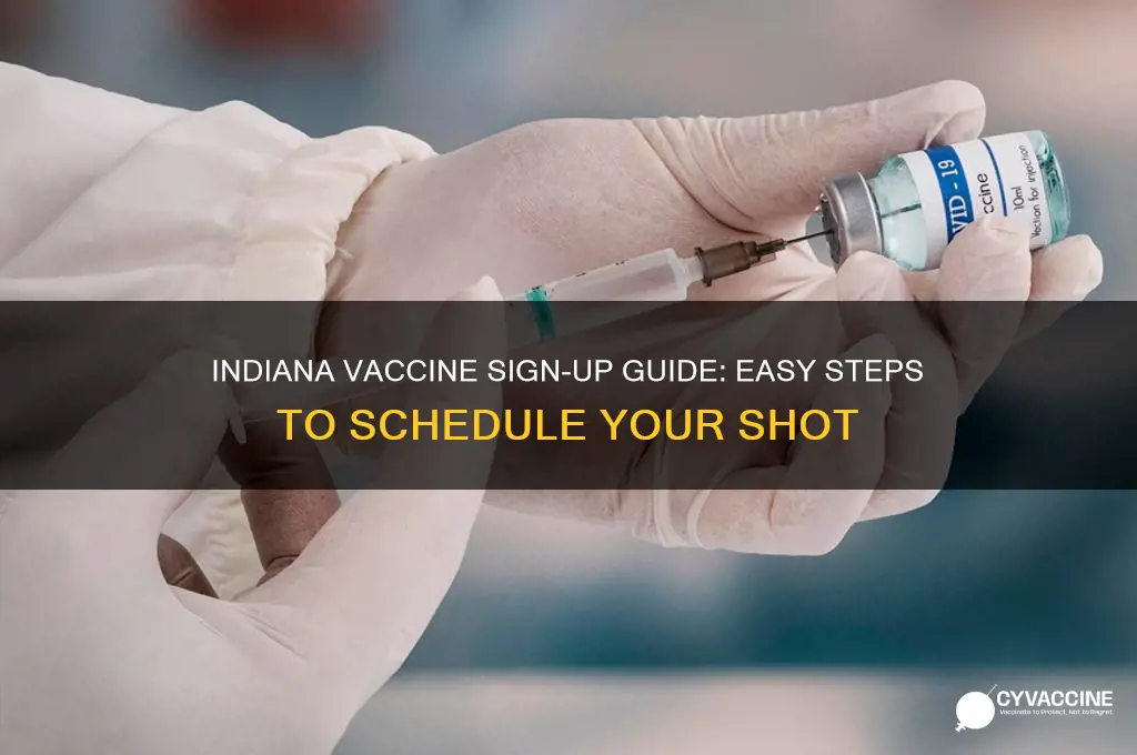 how to sign up for a vaccine in indiana