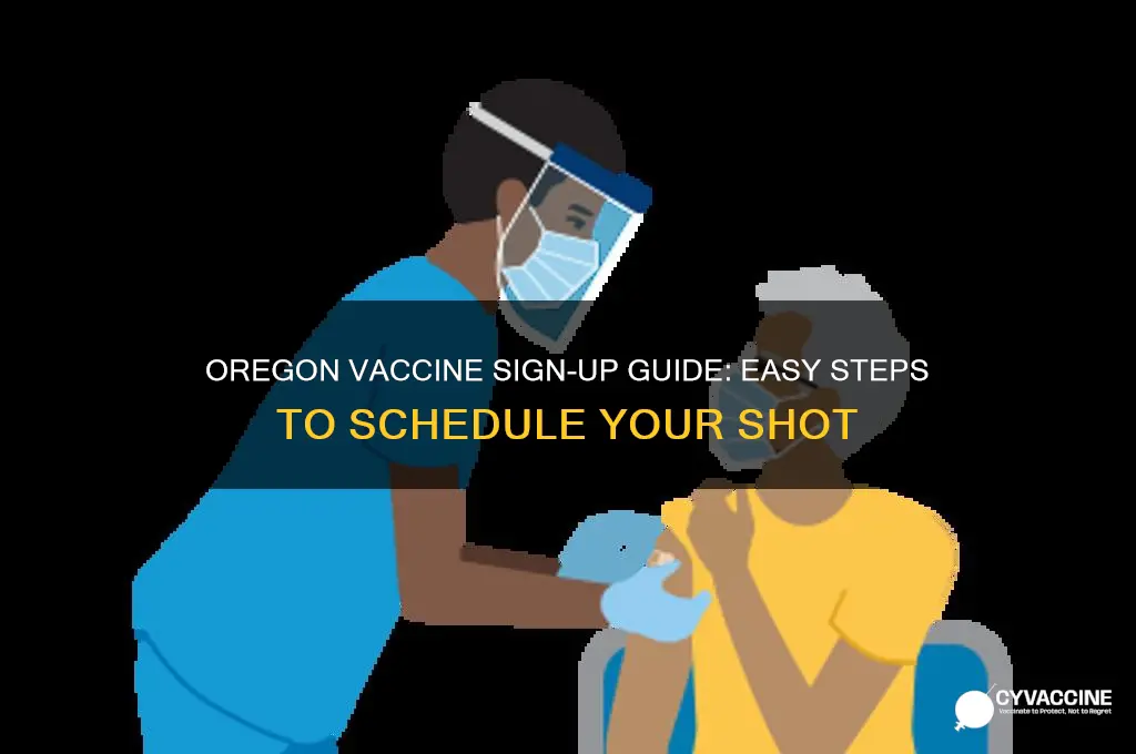 how to sign up for a vaccine in oregon