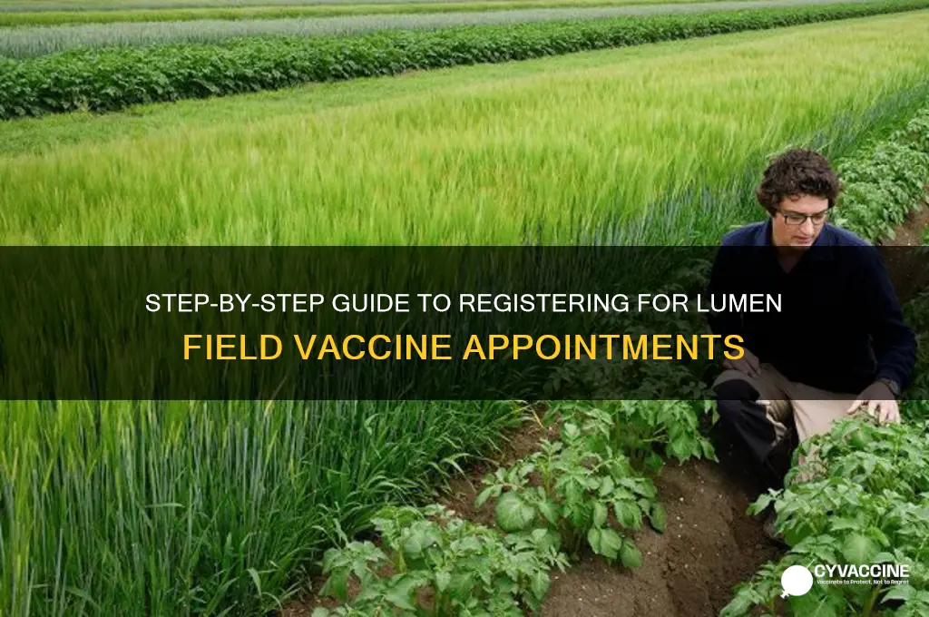 how to sign up for lumen field vaccine