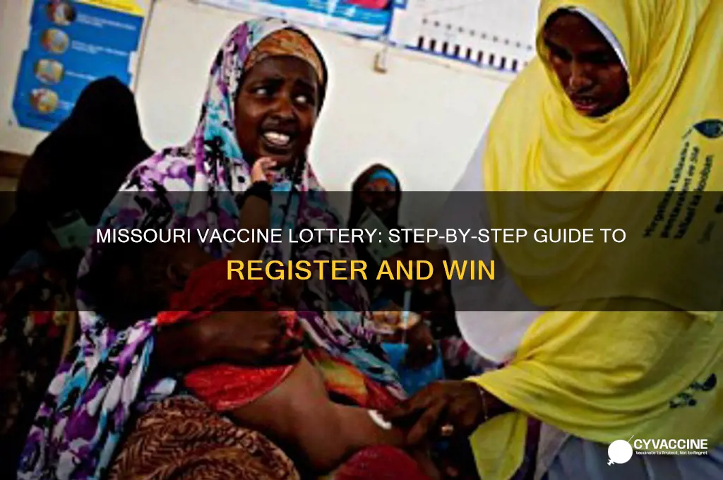 how to sign up for missouri vaccine lottery