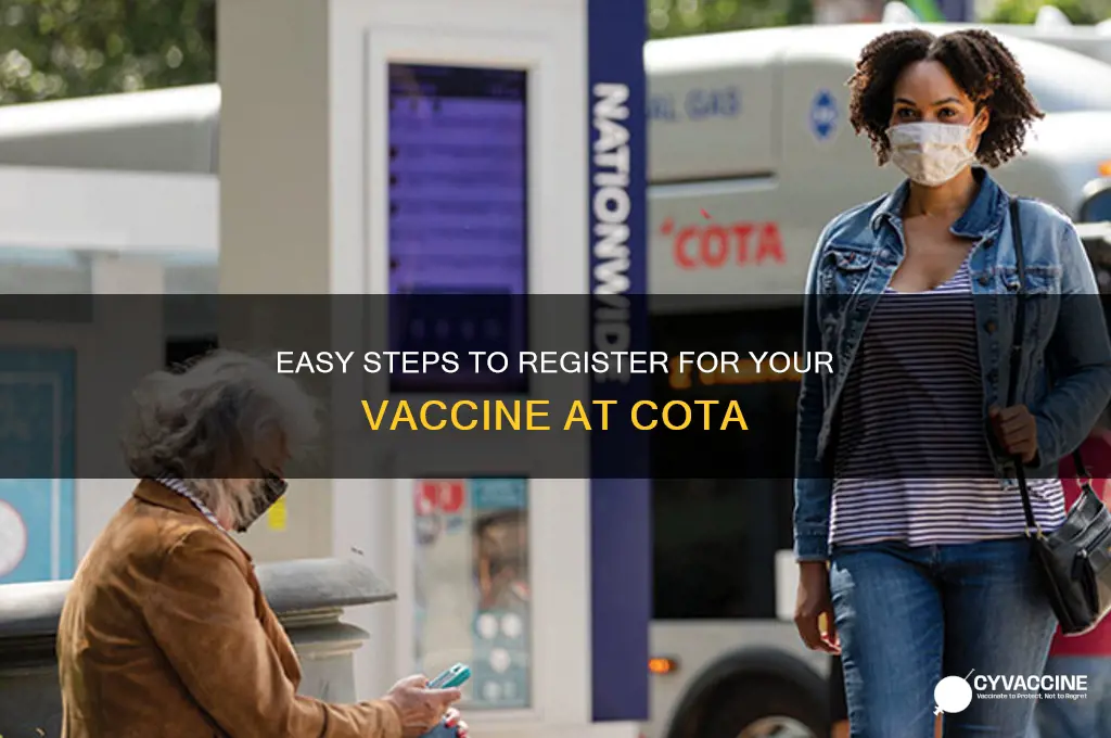 how to sign up for vaccine at cota