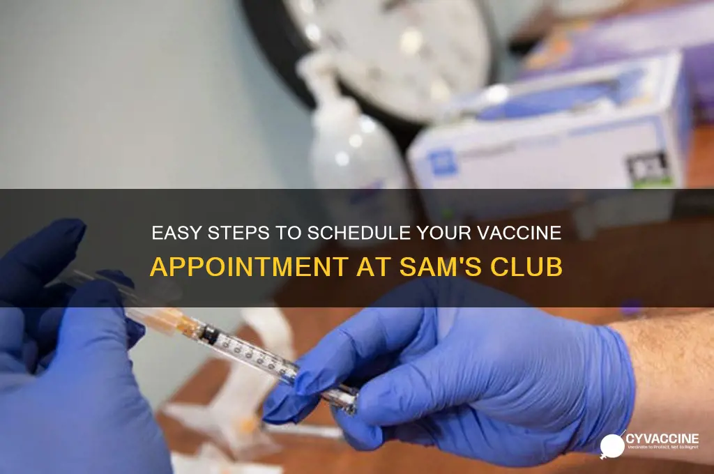 how to sign up for vaccine at sams club