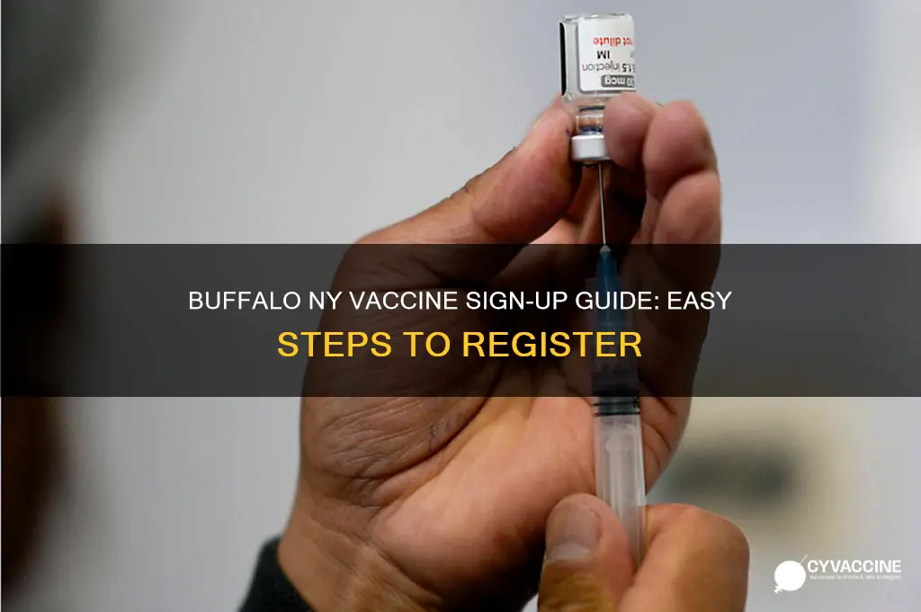 how to sign up for vaccine in buffalo ny