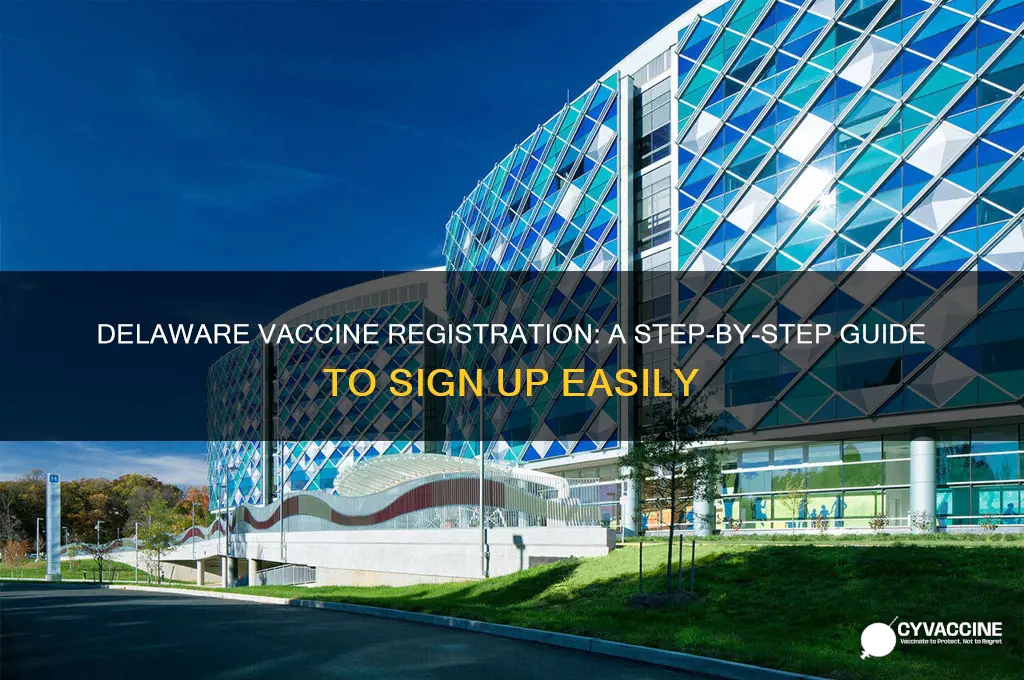 how to sign up for vaccine in delaware