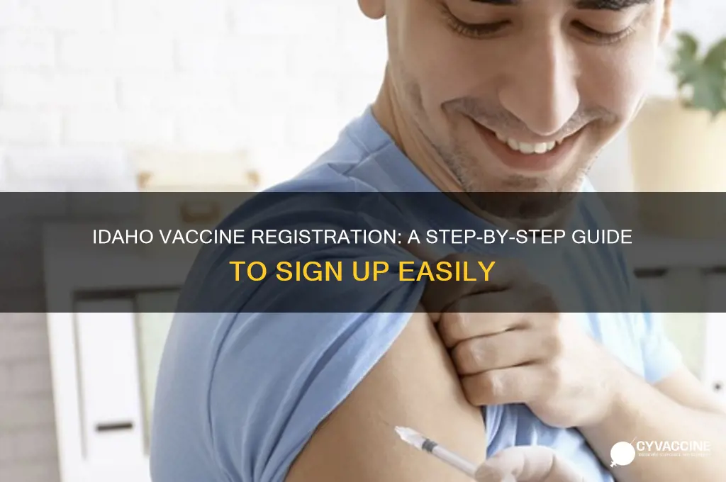 how to sign up for vaccine in idaho