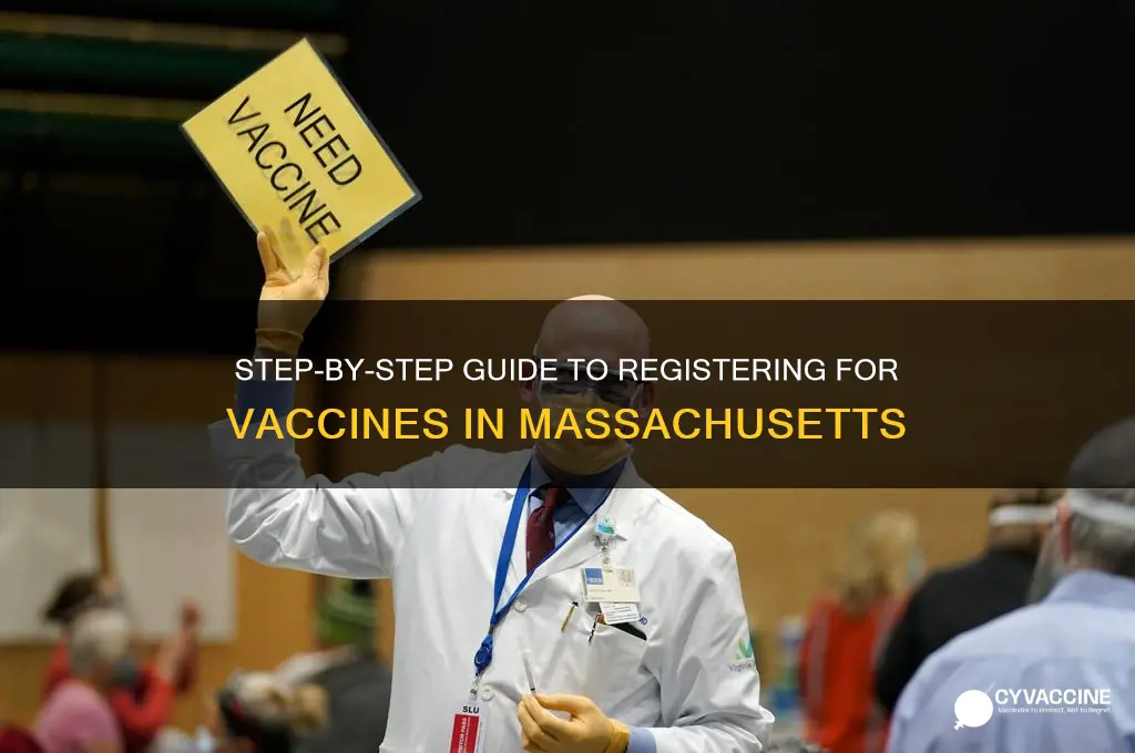 how to sign up for vaccine in mass