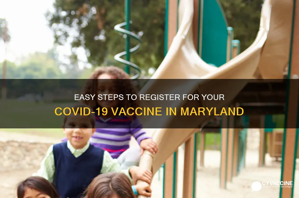 how to sign up for vaccine in md