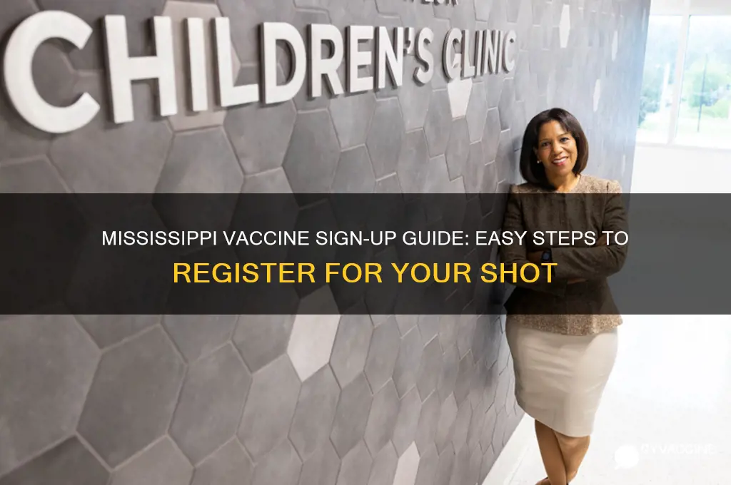 how to sign up for vaccine in mississippi