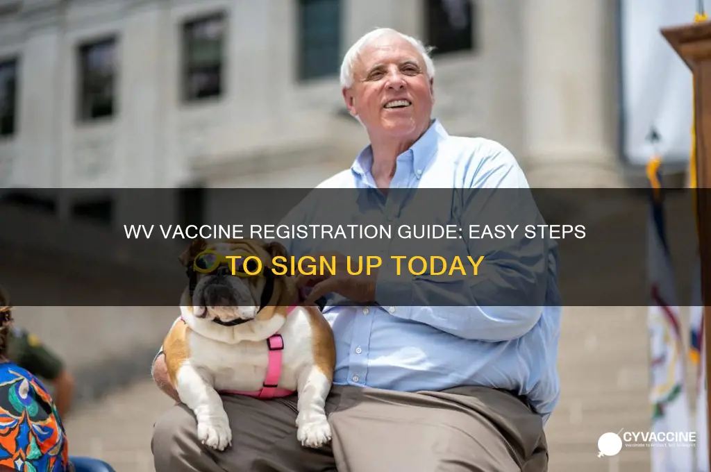 how to sign up for vaccine in wv