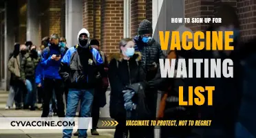 Easy Steps to Join the Vaccine Waiting List Today