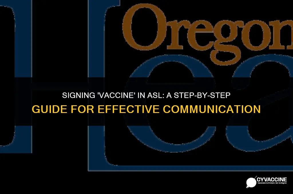 how to sign vaccine in asl