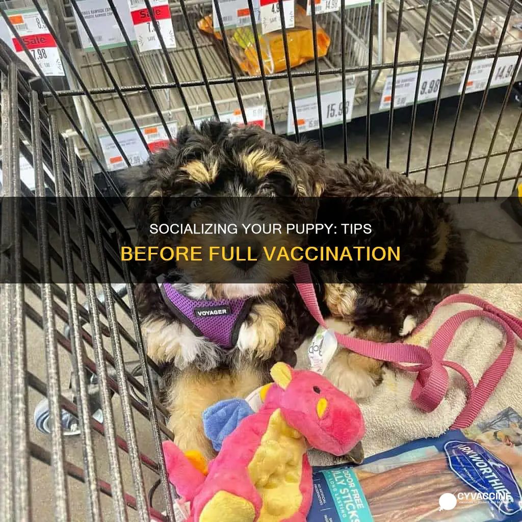 how to socialize a puppy before fully vaccinated