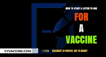 Crafting a Polite and Effective Letter to Request a Vaccine