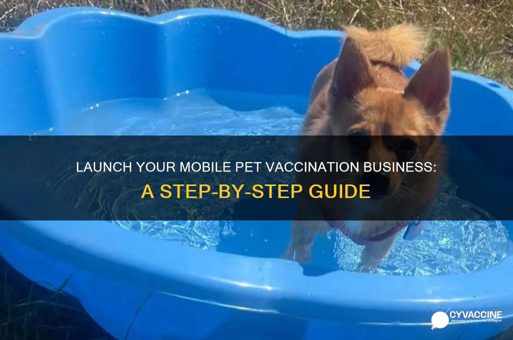 how to start a mobile pet vaccination business