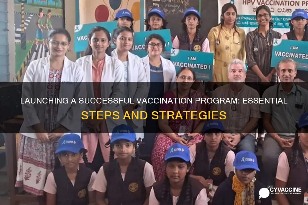 how to start a vaccination program