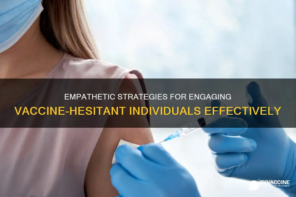 how to talk to a vaccine hesitant person