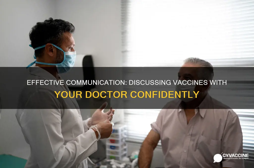 how to talk to your doctor about vaccines