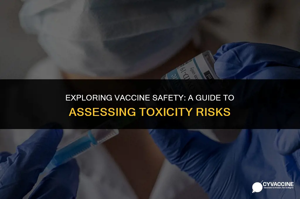 how to test for vaccine toxicity