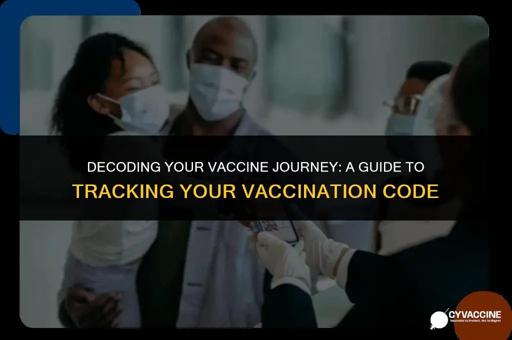 how to track your vaccination code