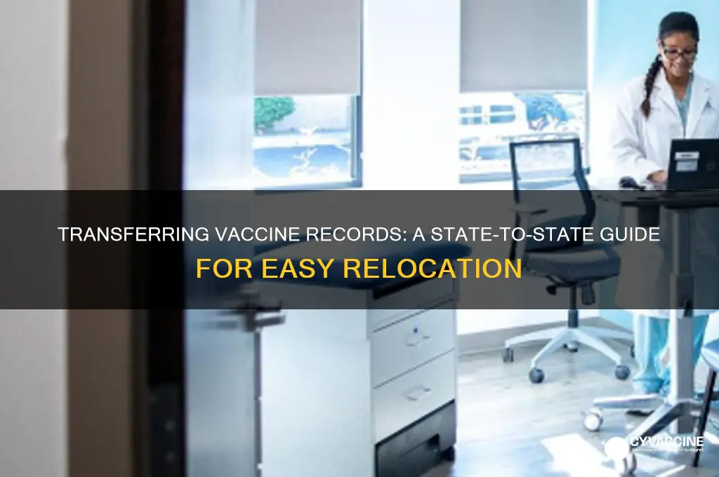 how to transfer vaccine records to another state