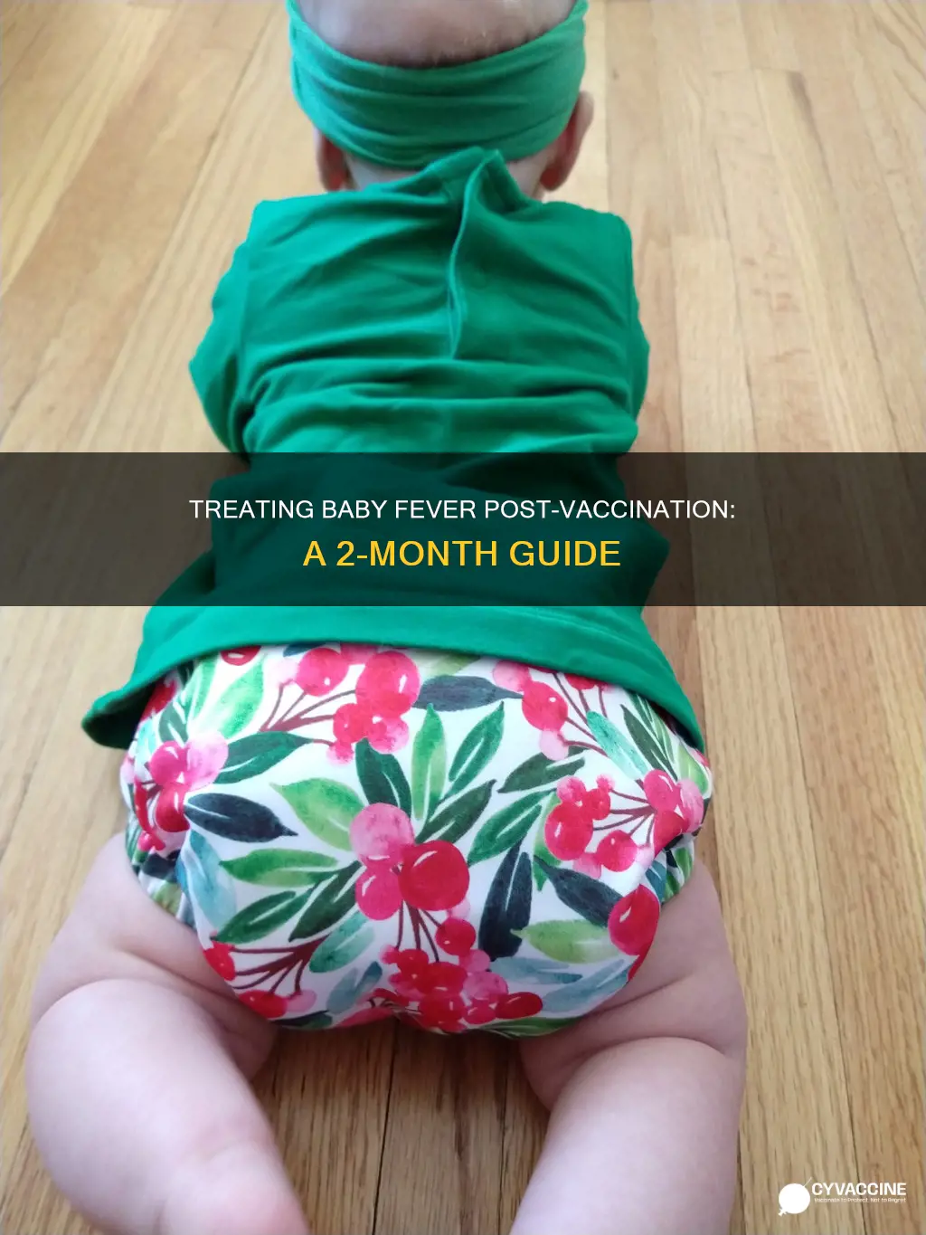 how to treat baby fever after vaccination 2 months