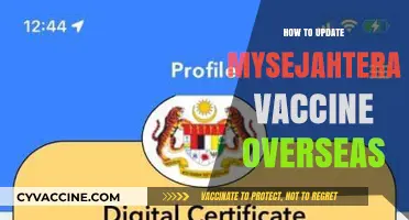 Updating MySejahtera Vaccine Status Abroad: A Step-by-Step Guide