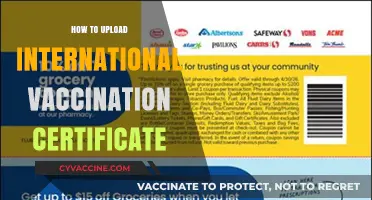 Uploading Your International Vaccination Certificate: A Step-by-Step Guide
