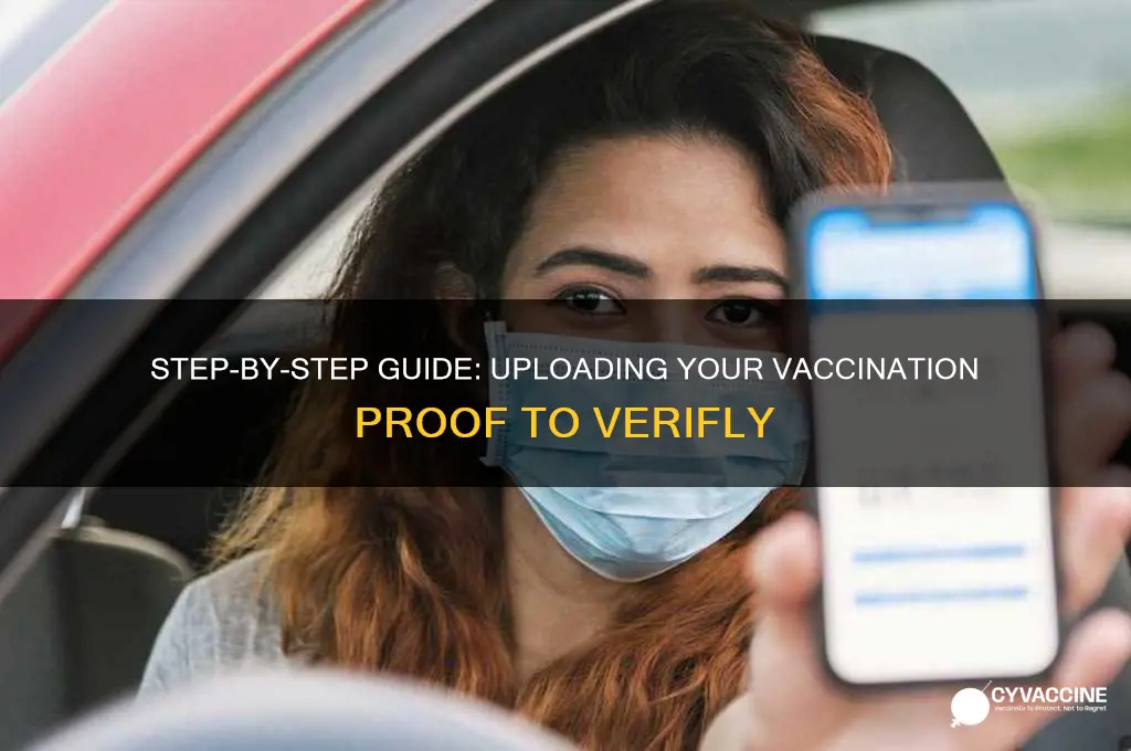 how to upload proof of vaccination to verifly