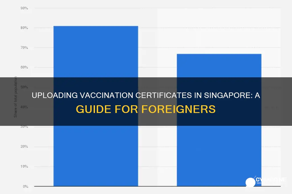 how to upload vaccination certificate in singapore for foreigners