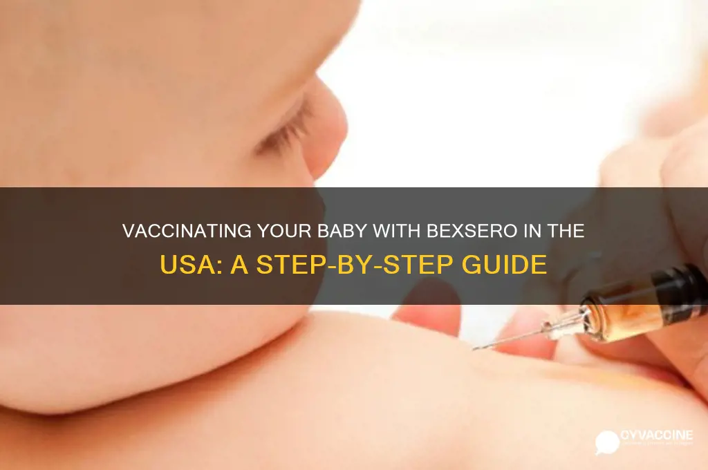 how to vaccinate bexsero to baby in usa