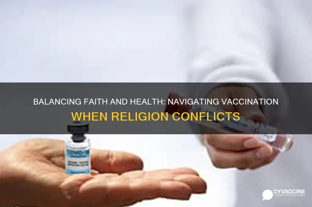 how to vaccinate if your religion prevents it