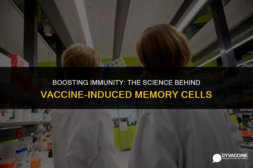 how to vaccines create memory cells