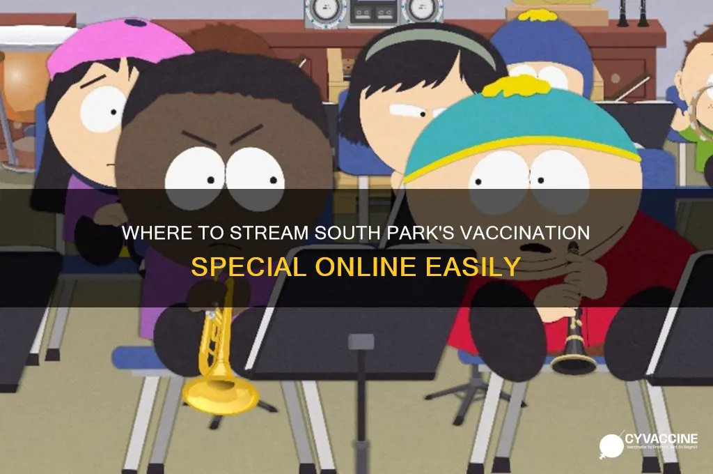 how to watch new south park vaccination special
