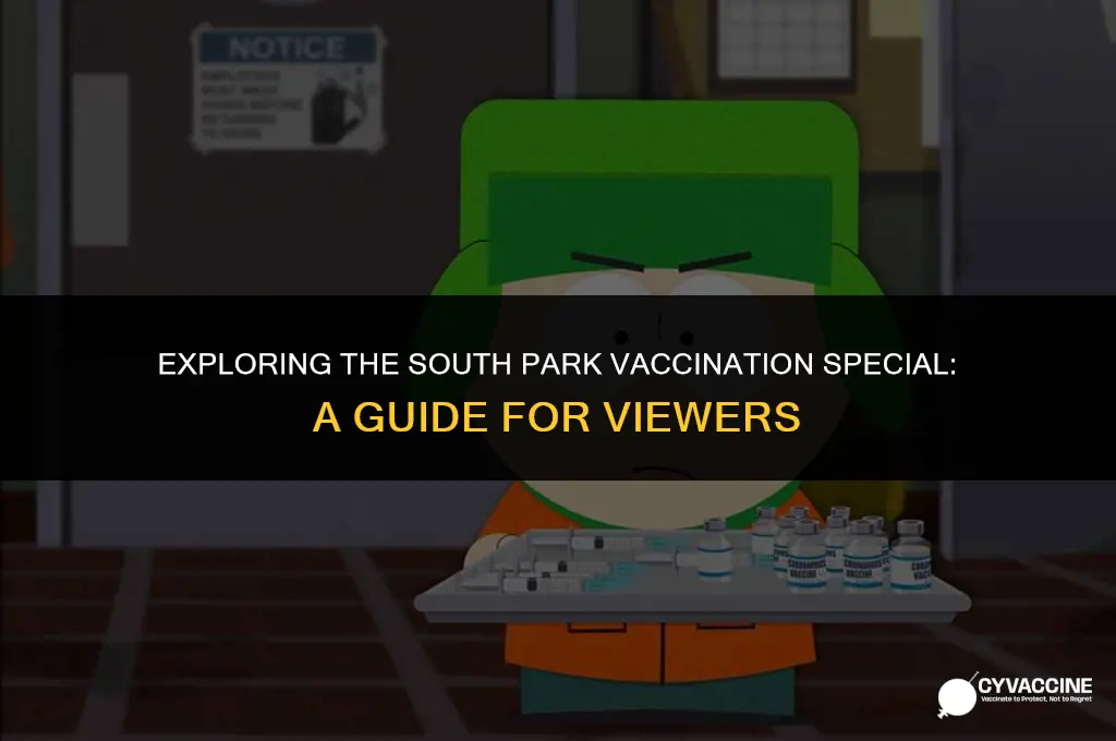 how to watch southpark vaccination special