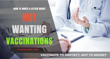 Crafting a Respectful Letter Declining Vaccinations: A Step-by-Step Guide