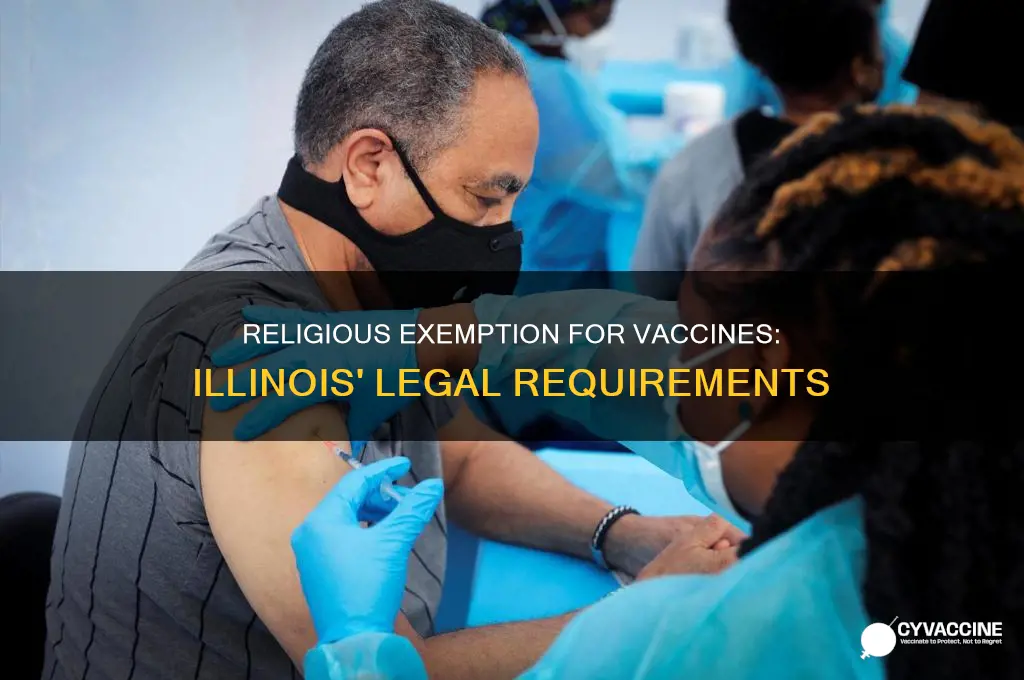 how to write a religious exemption for vaccines il