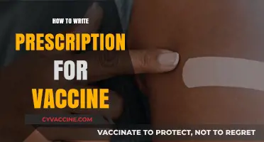 Crafting Vaccine Prescriptions: A Comprehensive Guide for Healthcare Providers