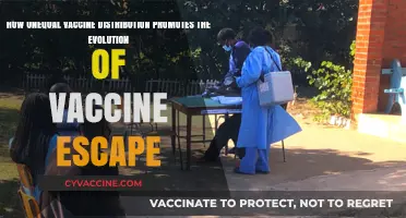 Unequal Vaccine Access Fuels Evolution of Resistant Variants