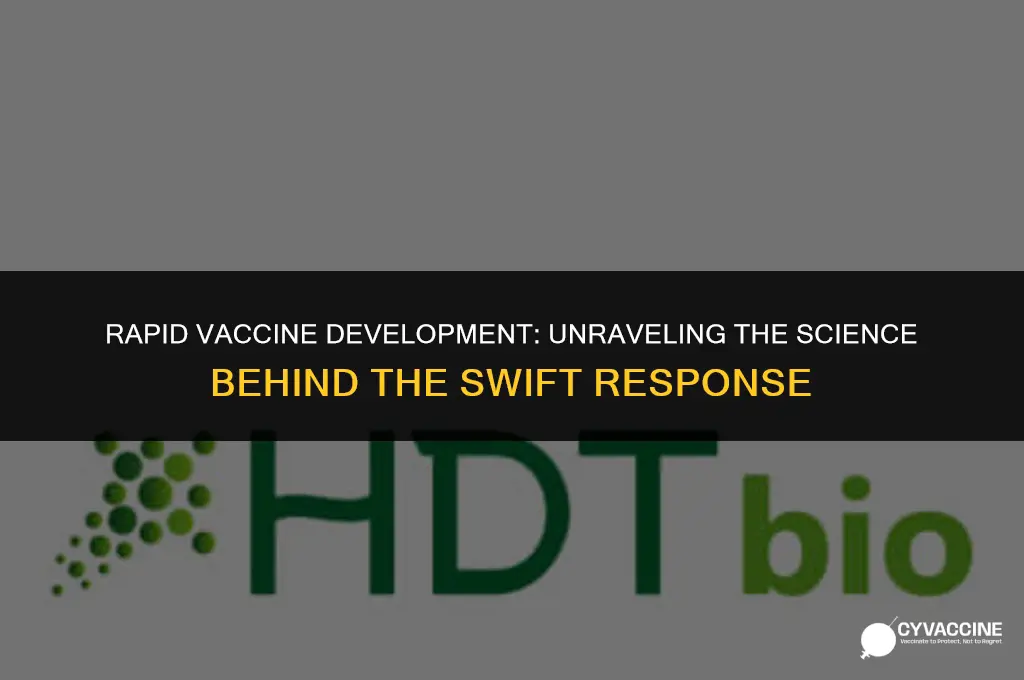how vaccine was developed so quickly