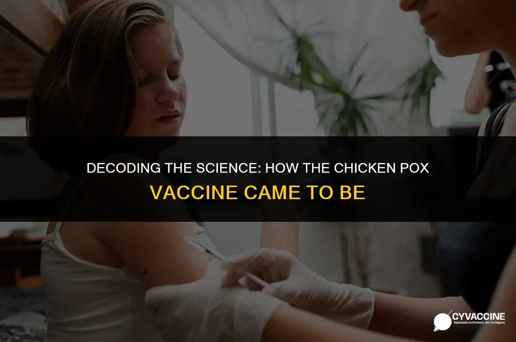 how was chicken pic vaccine made