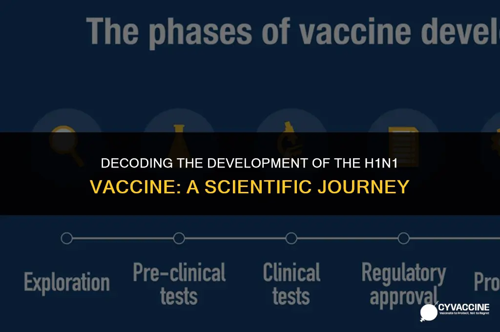 how was the h1n1 vaccine developed