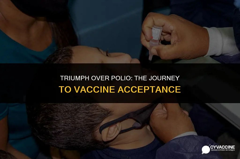 how was the polio vaccine accepted