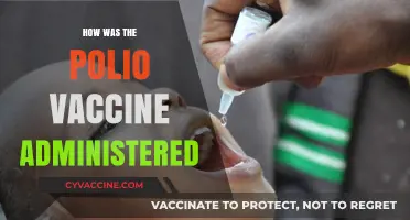 The Polio Vaccine: Methods of Administration and Historical Impact