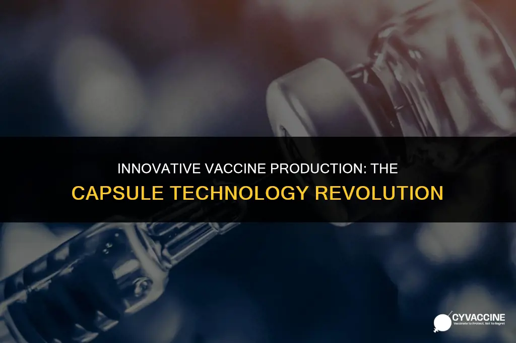 how we generate vaccines with capsule