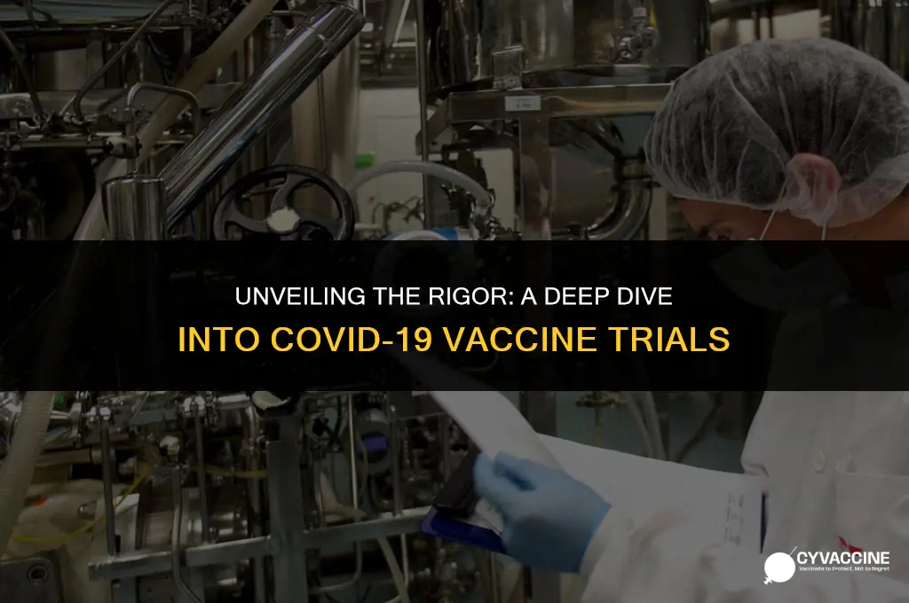 how were the vaccine trials done