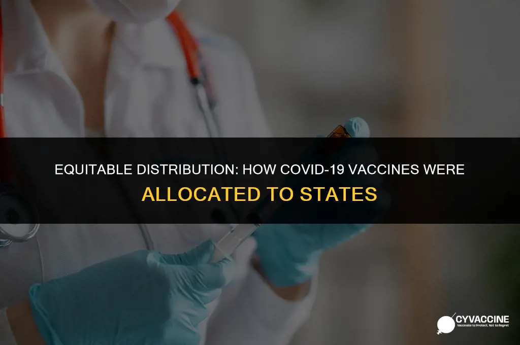 how were vaccines allocated to states