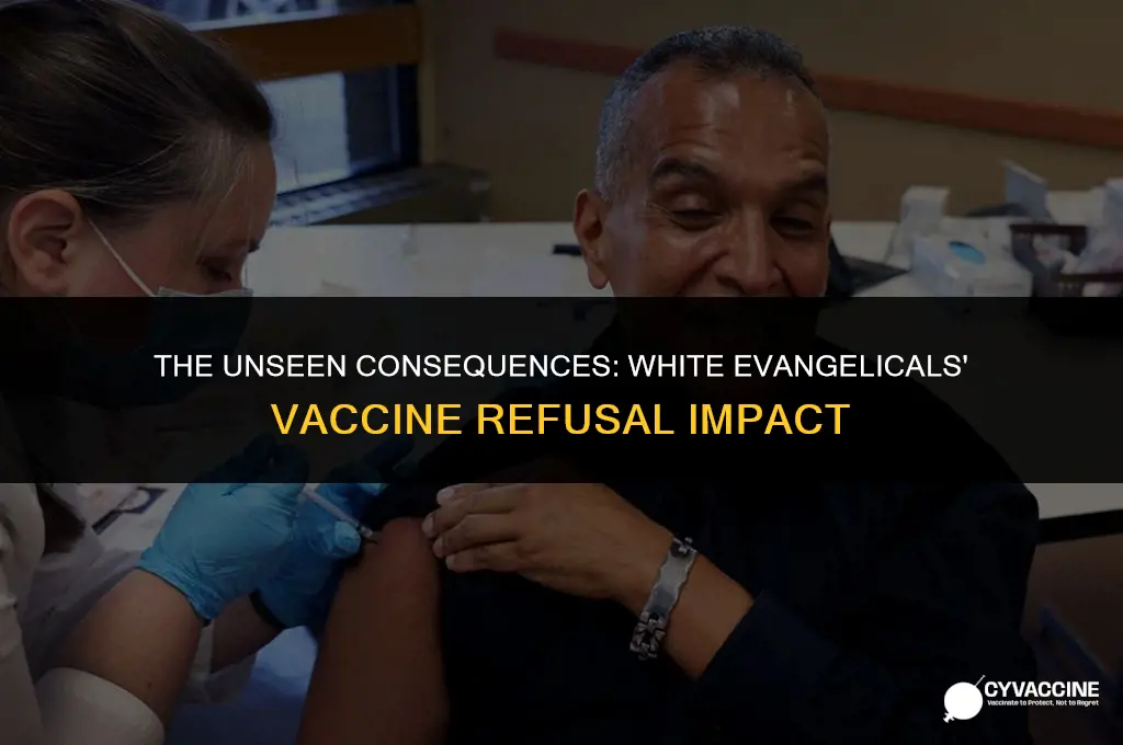 how white evangelicals vaccine refusal could