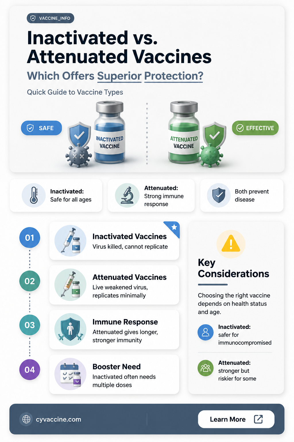 are inactivated vaccines better or attenuated